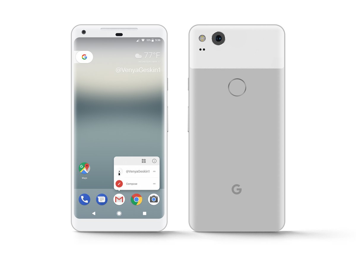 Google Pixel XL 2 Very Silver
