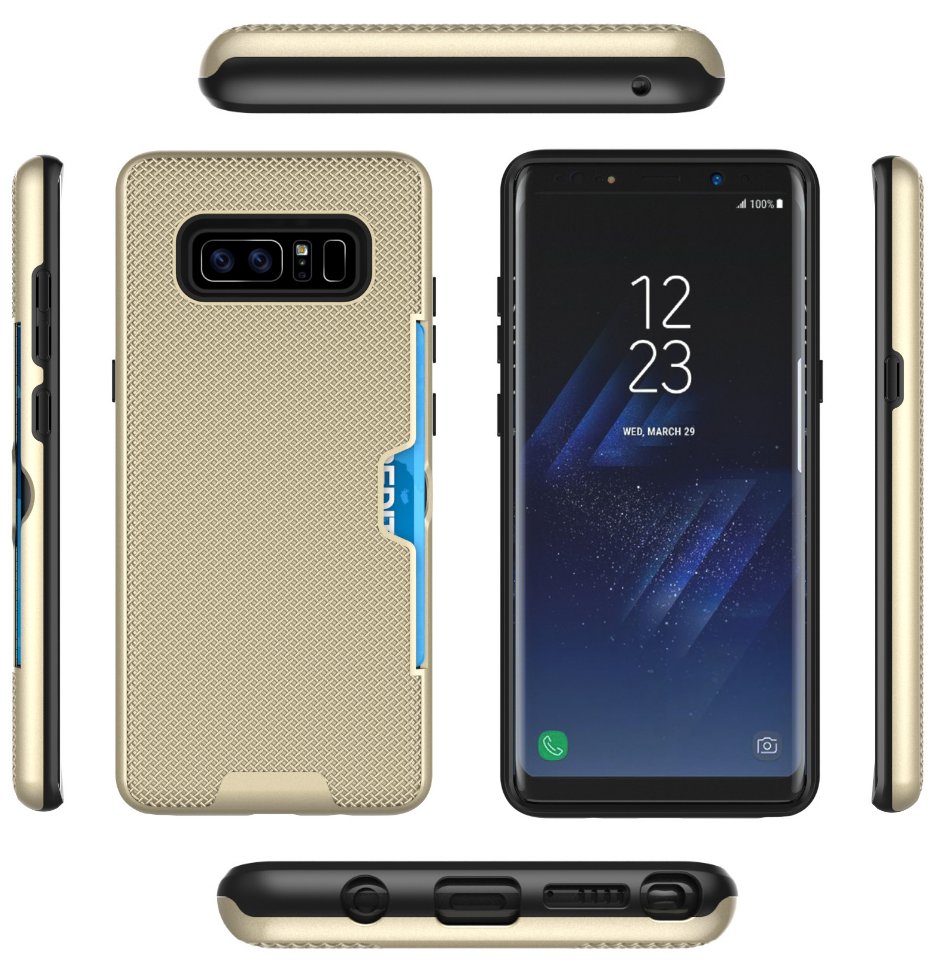 Samsung Galaxy Note 8 in Protective Case
