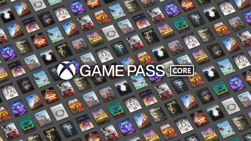 Microsoft Xbox Game Pass Core